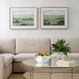 Warm Valley Framed Prints (Set of 2) - Light Brown by Uttermost - View 2