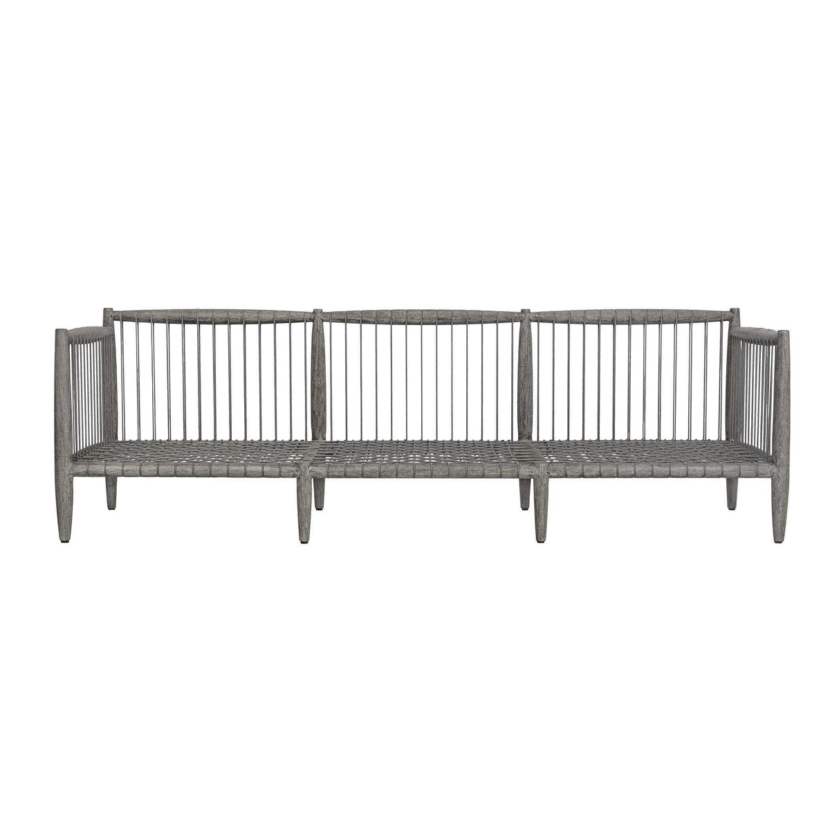 Borneo Outdoor Sofa Dove - Light Gray by Uttermost - View 7
