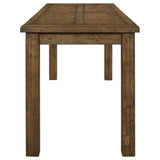 Counter Height Dining Table - Coleman Counter Height Table Rustic Golden Brown