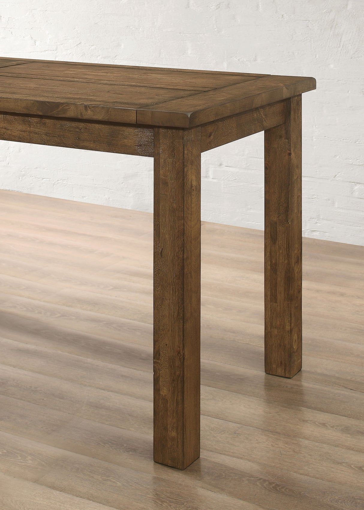 Counter Height Dining Table - Coleman Counter Height Table Rustic Golden Brown