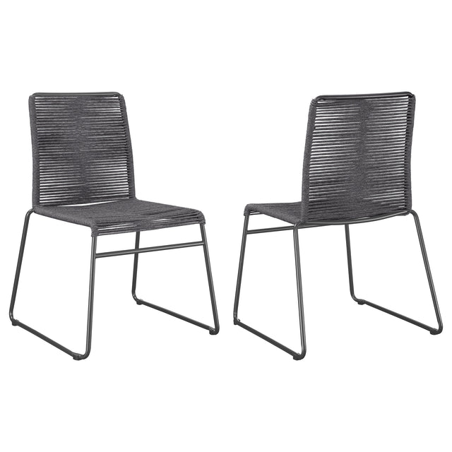 Side Chair - Jerome Upholstered Stackable Side Chairs (Set of 2)