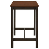 Connie 4 - piece Counter Height Set Chestnut and Dark Brown | Coaster | Home Elegance USA