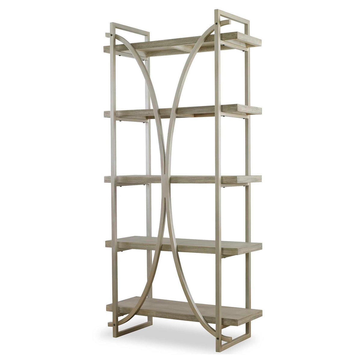 Sway Etagere Soft Gray - Silver by Uttermost - View 4