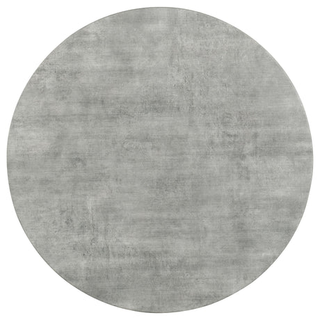 Neil 5 - piece Round Dining Set Concrete and Grey | Coaster | Home Elegance USA