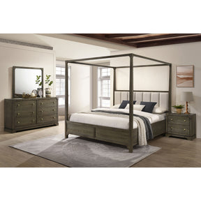 Harbington Dark Cocoa 4-piece Queen Bedroom Set