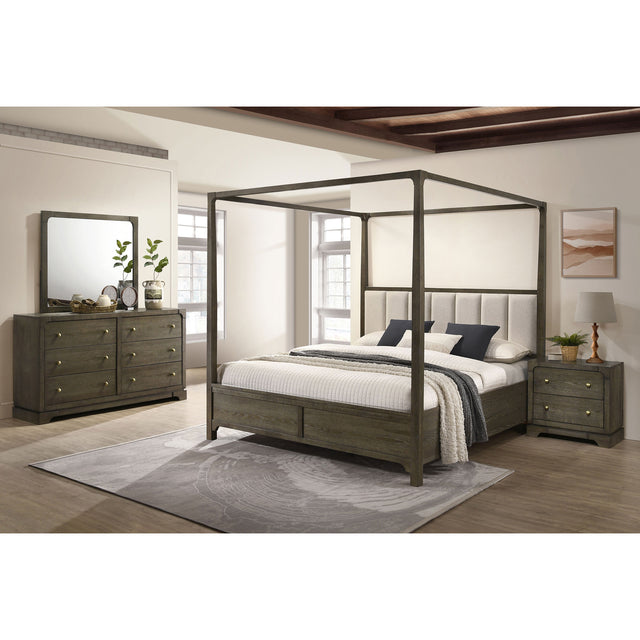 Harbington Dark Cocoa 4-piece Queen Bedroom Set