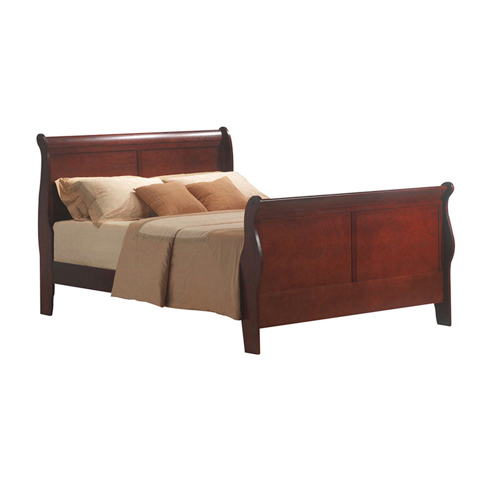 Acme - Louis Philippe III CK Bed 19514CK Cherry Finish