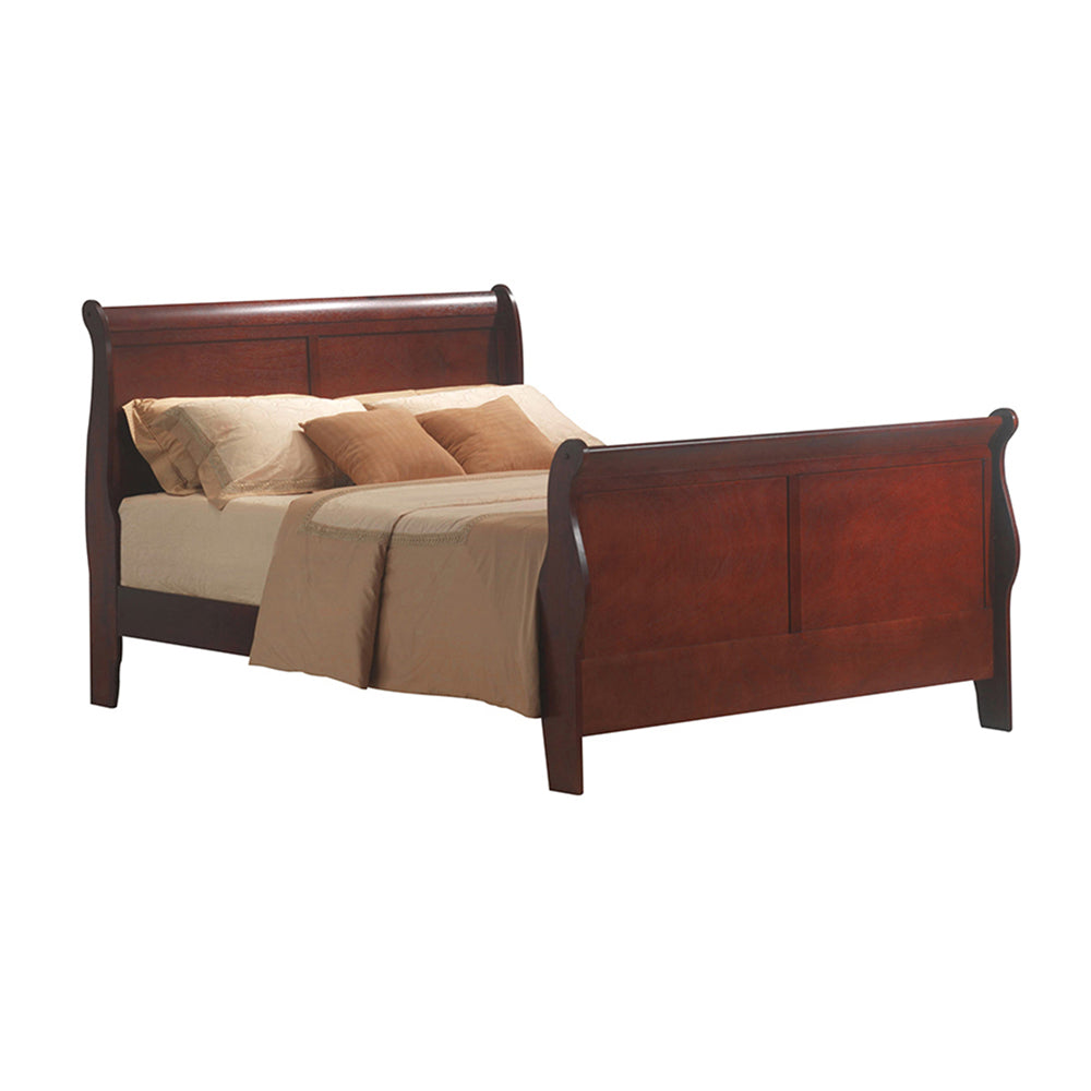 Acme - Louis Philippe III Queen Bed 19520Q Cherry Finish