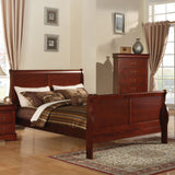 Acme - Louis Philippe III Queen Bed 19520Q Cherry Finish