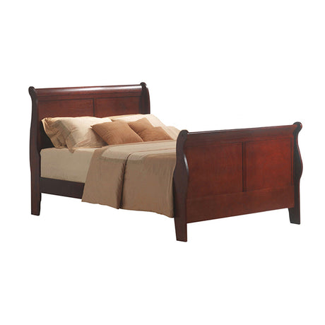 Acme - Louis Philippe III Full Bed 19528F Cherry Finish