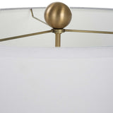 Cardoni Glass Table Lamp - Bronze / Beige by Uttermost - View 5