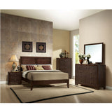 Acme - Madison EK Bed 19567EK Espresso Finish