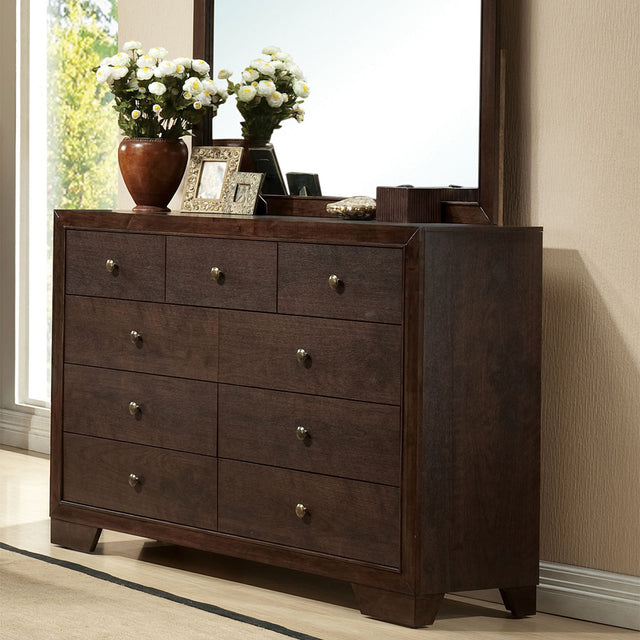 Acme - Madison Dresser 19575 Espresso Finish