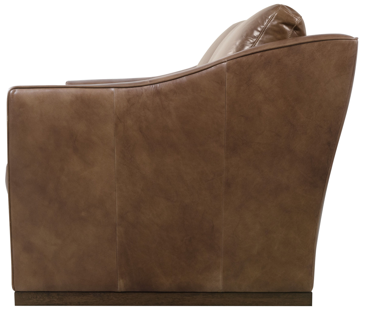 Fairfax Stationary Sofa - Dark Brown by Hooker Furniture - View 6