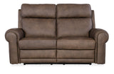 Duncan Power Loveseat With Power Headrest & Lumbar - Dark Brown by Hooker Furniture - View 8