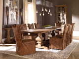 Delroy Armless Chairs (Set of 2) Cognac - Light Brown by Uttermost - View 2