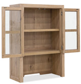 Driftwood Bookcase Hutch Buckboard - Light Brown by Hooker Furniture - View 3
