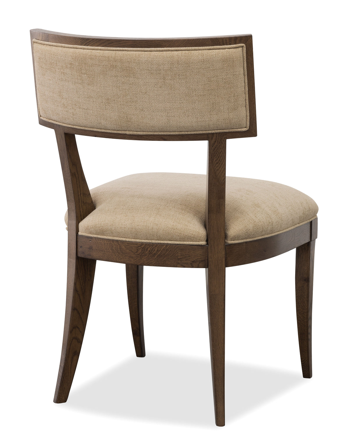 Cashiers Klismos Fabric Chair (Set of 2) Chestnut / Willarae Cashew - Dark Brown / Beige by Hooker Furniture - View 4