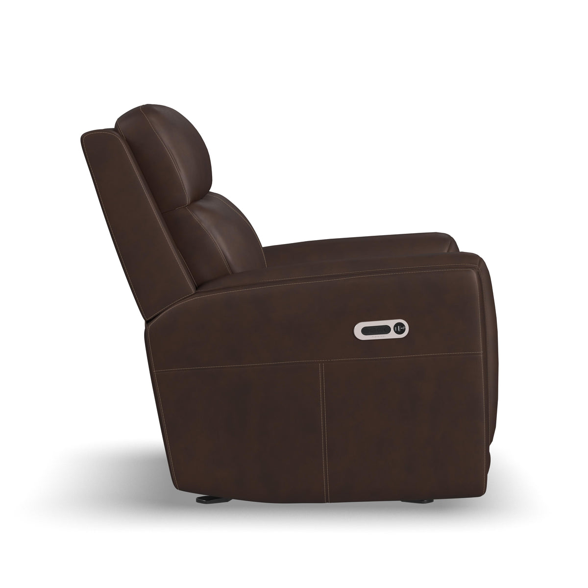 Alister Power Gliding Recliner With Power Headrest And Lumbar - Burnt Umber | Flexsteel