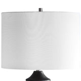Mendocino Modern Table Lamp - Black / White by Uttermost - View 5