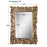 Capulin Mirror - Gold by Uttermost - View 3