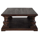 Stratford Coffee Table Walnut - Dark Brown by Uttermost - View 5
