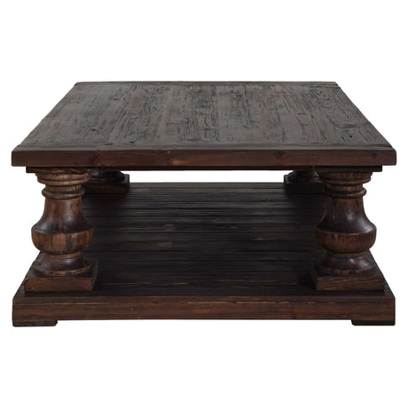 Stratford Coffee Table Walnut - Dark Brown by Uttermost - View 5