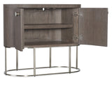 Modern Mood Oval Nightstand - Dark Brown / Dark Gray by Hooker Furniture - View 3