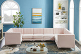 Alina - Modular Sectional 8 Piece - Pink - Fabric - 604Pink - Sec8C - Home Elegance USA - 6