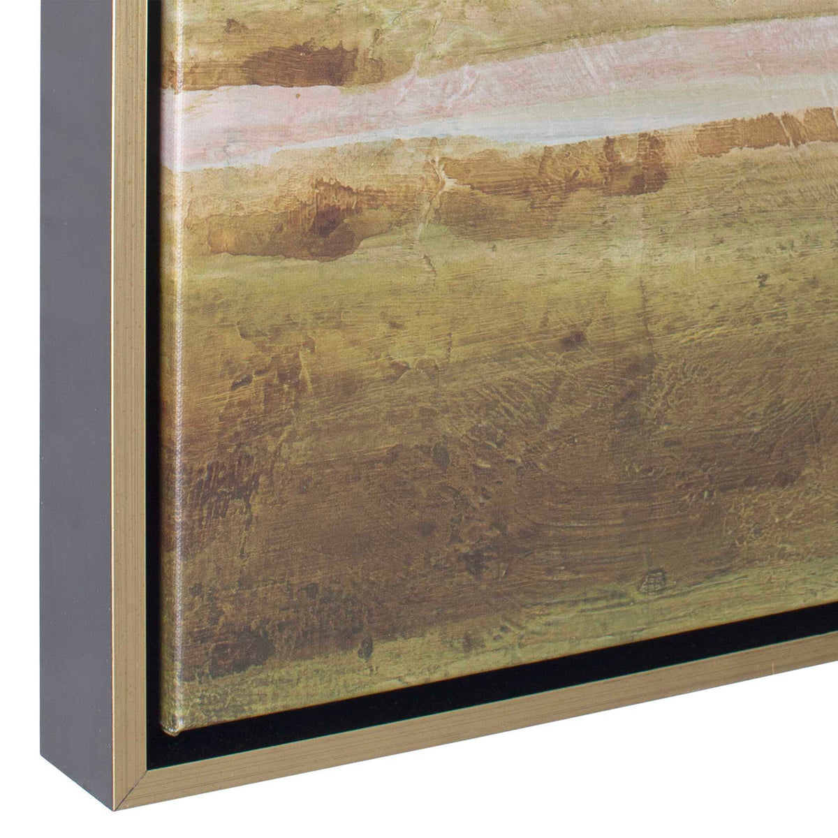 Hazy Lake Framed Landscape Art - Green / Light Blue by Uttermost - View 5