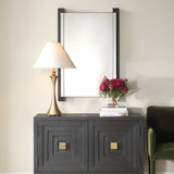 Cunene Industrial Wall Mirror - Black by Uttermost - View 3