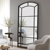 Camber Oversized Arch Mirror - Black by Uttermost - View 2