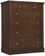 Archives Six-Drawer Chest Dark Wood - Dark Brown by Hooker Furniture - View 1