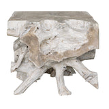 Deguara Indoor-Outdoor Coffee Table Woodtone - Light Brown by Uttermost - View 5