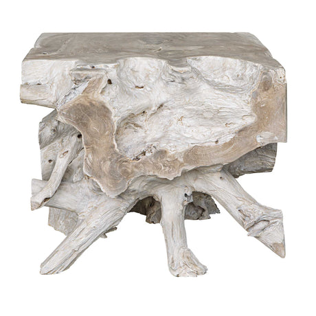 Deguara Indoor-Outdoor Coffee Table Woodtone - Light Brown by Uttermost - View 5