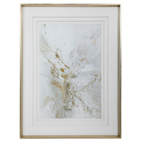 Pathos Framed Abstract Print - Gold by Uttermost - View 1