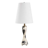 Marcela Panda Marble Buffet Lamp - Black / White by Uttermost - View 3