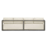 Remsen Outdoor Sofa - White by Uttermost - View 12