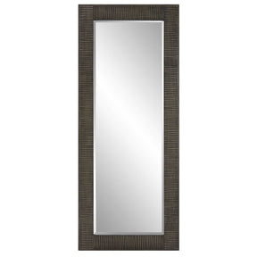 Figaro Oversized Mirror - Dark Gray by Uttermost - View 1