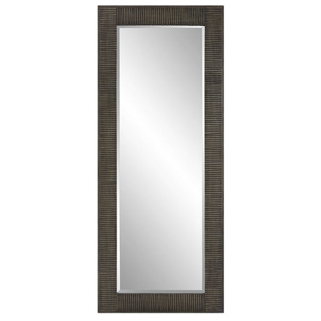 Figaro Oversized Mirror - Dark Gray by Uttermost - View 1