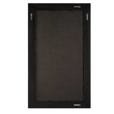 Ayanna Wood Mirror Gray Washed - Dark Brown by Uttermost - View 5