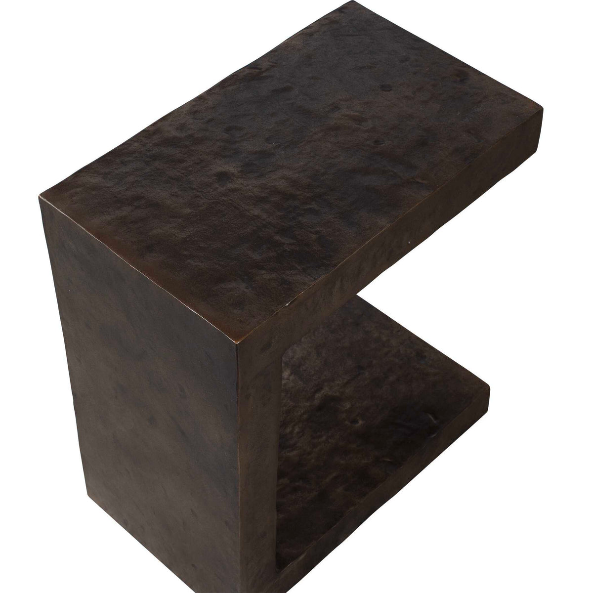 Obra Outdoor Side Table - Bronze by Uttermost - View 7