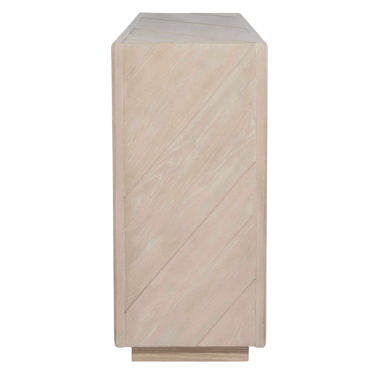 Prism Light Oak Console Table - Gray by Uttermost - View 5
