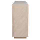 Prism Light Oak Console Table - Gray by Uttermost - View 5