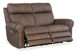 Duncan Power Loveseat With Power Headrest & Lumbar - Dark Brown by Hooker Furniture - View 5