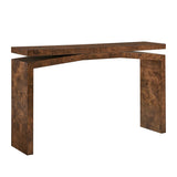 Naoko Burl Wood Console Table Woodtone - Dark Brown by Uttermost - View 5