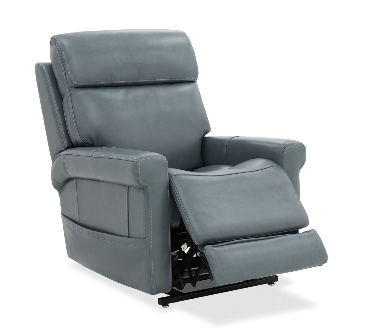 Locke Lift Chair With Power Recline, Headrest And Lumbar - Blue by Hooker Furniture - View 5