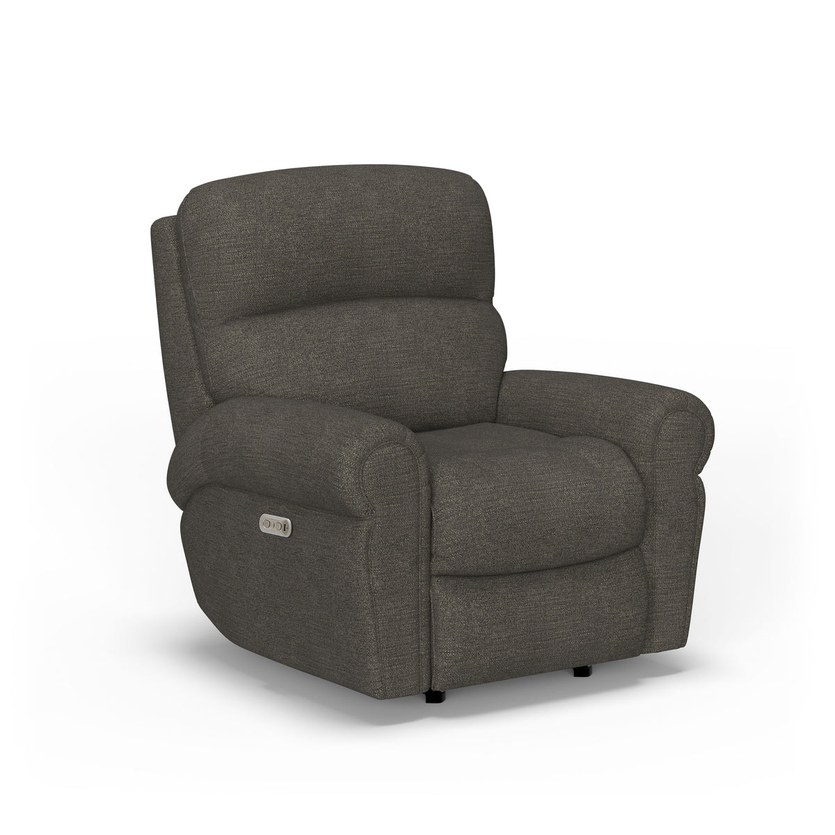 Langston Traditional Fabric Power Rocking Recliner With Power Headrest | Flexsteel