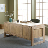 Executive Desk - Light Brown by Hooker Furniture - View 6