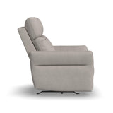 Artemis Power Rocking Recliner With Power Headrest, Lumbar, Heat & Massage - Dove | Flexsteel